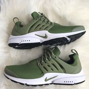 green and white nikes